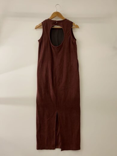 商品画像：COMFY PILE DRESS/ノースリーブワンピース/XS/ボルドー/0225105210220 2