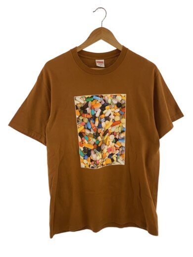 商品画像：Pills Tee/Tシャツ/M/コットン/キャメル 1