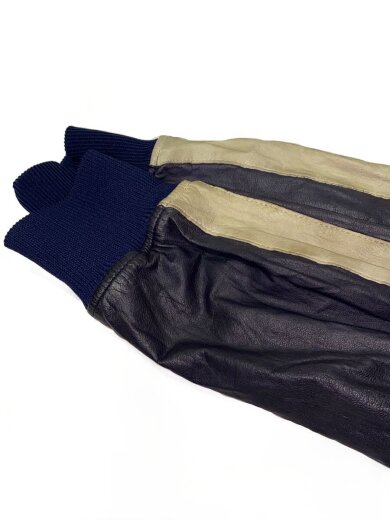 商品画像：レザージャケット・ブルゾン/2/レザー/NVY 7