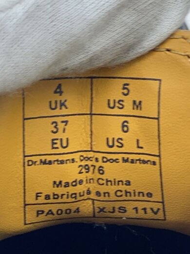 商品画像：チェルシーブーツ/サイドゴアブーツ/37/ブラック/レザー/XJS 11v// 5