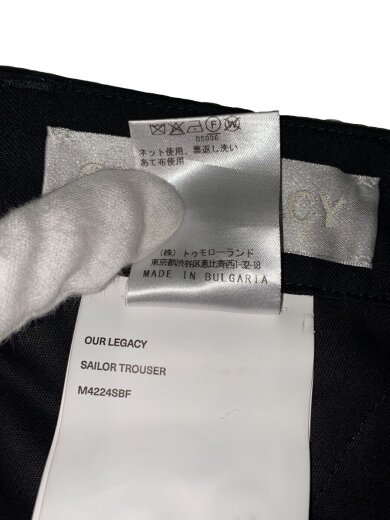 商品画像：25aw/SAILOR TROUSER/ストレートパンツ/44/レーヨン/ブラック/M4224SBF 6