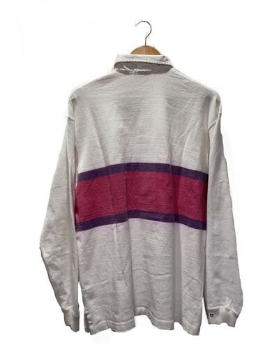 商品画像：90s/P-WING ラガーシャツ/USA製/ポロシャツ/M/コットン/ホワイト 2