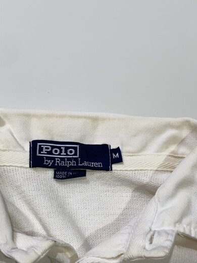 商品画像：90s/P-WING ラガーシャツ/USA製/ポロシャツ/M/コットン/ホワイト 7