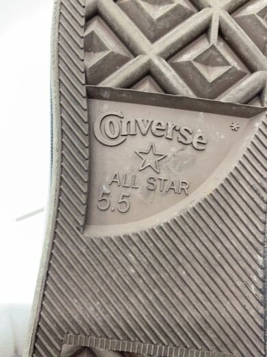 商品画像：ローカットスニーカー/24.5cm/ブラック/1SE384/ALL STAR LGCY OX/ヨゴレ有 5