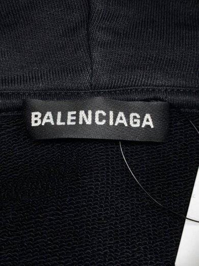 商品画像：バックロゴフーディ/パーカー/S/コットン/ブラック/UP57 2018 01289 3