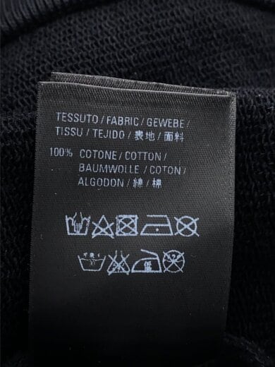 商品画像：バックロゴフーディ/パーカー/S/コットン/ブラック/UP57 2018 01289 5