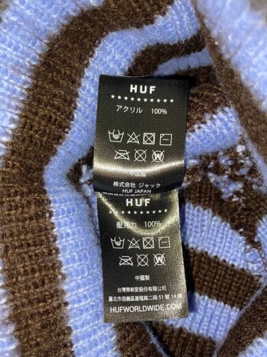 商品画像：THE CROWN SHAGGY BEANIE/ニットキャップ/--/アクリル/ブルー/メンズ 5