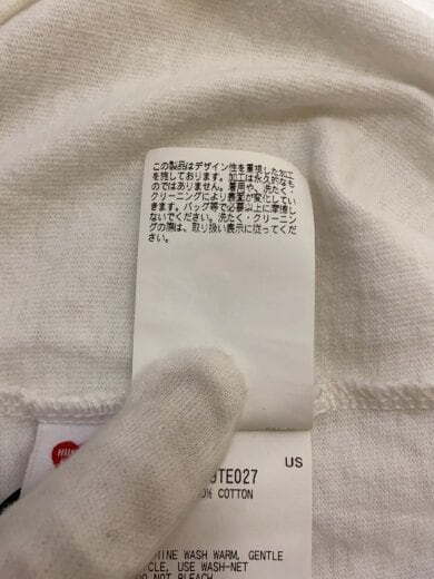 商品画像：Tシャツ/XL/コットン/WHT/HM29TE027// 5