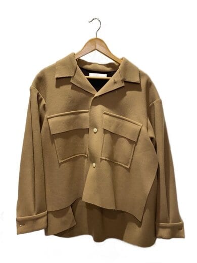 商品画像：ジャケット/L/ウール/ベージュ 1