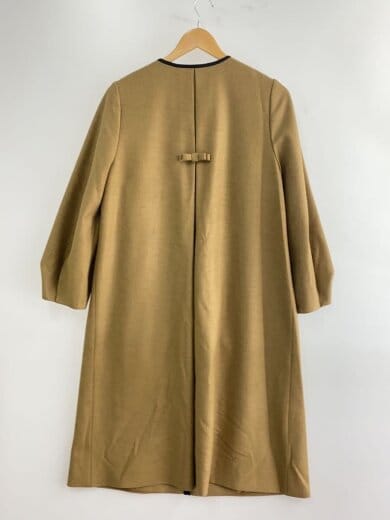 商品画像：ノーカラー/コート/11/ウール/BEG/IV-0104848 2