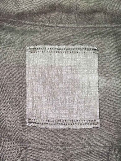 商品画像：DOUBLEGAUZE CRASH LS SHIRT/長袖シャツ/2/コットン/KHK/ANC-SH28-B 3