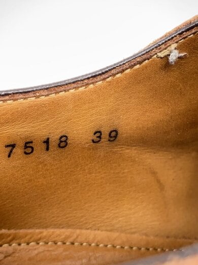 商品画像：ドレスシューズ/39/ブラウン/レザー/7518 5