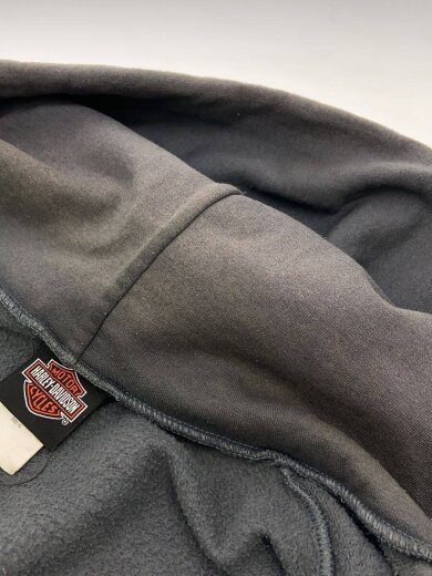 商品画像：ジップパーカー/XL/コットン/グレー/D485/シミ汚れ有 6
