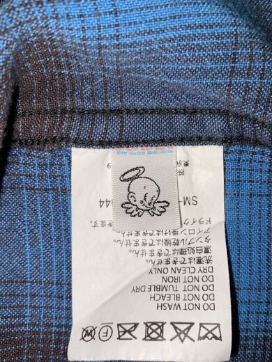 商品画像：26ss/RAYON SHIRT CHECK/長袖シャツ/M/レーヨン/BLU/チェック/SM-MK8-0000-0 6