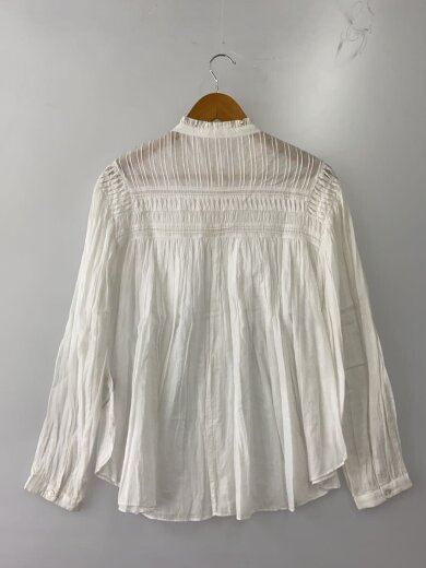 商品画像：長袖ブラウス/34/コットン/WHT/78-01-96-01005// 2