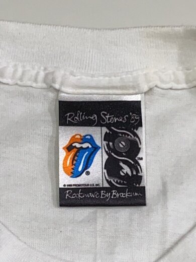 商品画像：80s-90s/Roling Stones/1990 TOKYO/Tシャツ/M/コットン/WHT 3