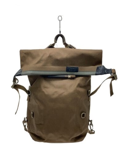 商品画像：NO SEAM ZIP LOCK BAG/リュック/ナイロン/BRW/無地 1