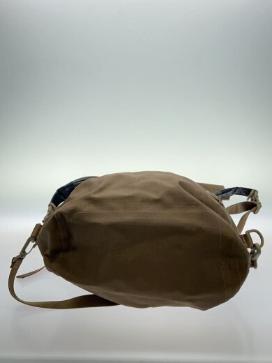 商品画像：NO SEAM ZIP LOCK BAG/リュック/ナイロン/BRW/無地 4