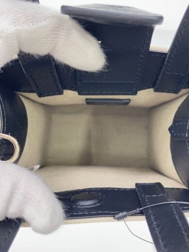 商品画像：ミニ2wayショルダーバッグ/キャンバス/ホワイト// 6