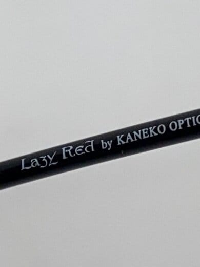 商品画像：Lazy Red by KANEKO OPTICAL/メガネ/ウェリントン/プラスチック/ブラッ/クリア/メンズ// 4