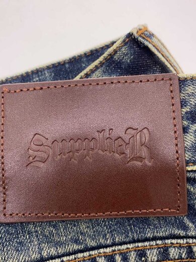 商品画像：Curve Switching Baggy Denim/ボトム/S/コットン/IDG// 4