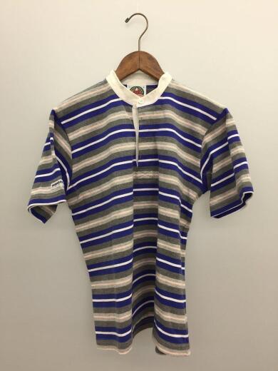 画像：BARBARIANバーバリアン/ポロシャツ/--/コットン/GRY/グレー/ラガーシャツ/カナダ製/1