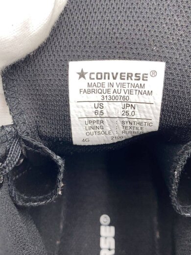 商品画像：コンバース/ハイカットスニーカー/25cm/BLK/31300760 5