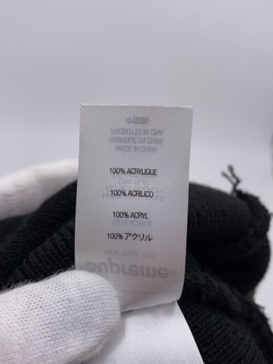 商品画像：シュプリーム/ニットキャップ/FREE/アクリル/BLK/メンズ// 5