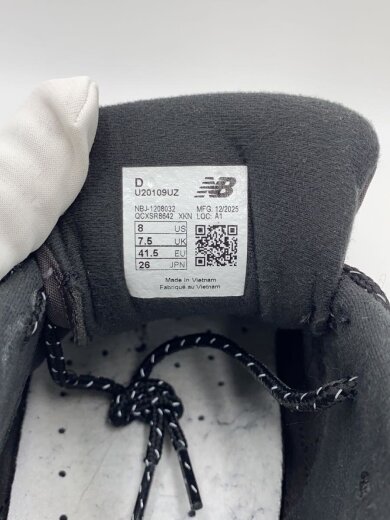 商品画像：ローカットスニーカー/26cm/BLK/U20109UZ// 5