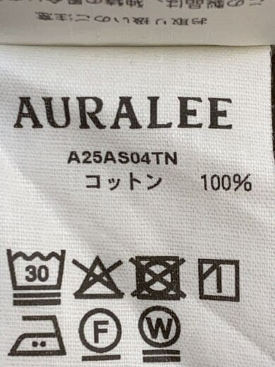 商品画像：オーラリー/長袖シャツ/1/コットン/KHK/無地/A25AS04TN// 4