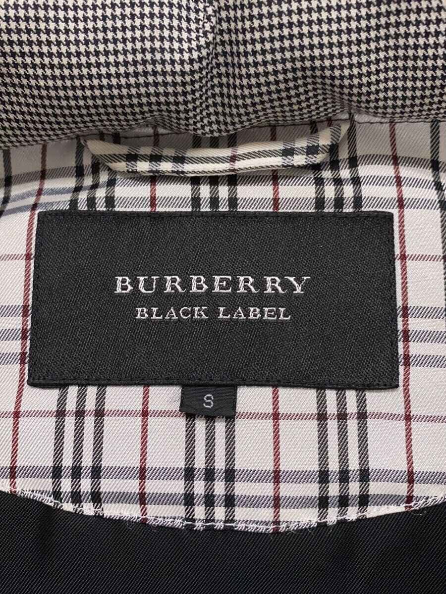 BURBERRY BLACK LABEL / Down jacket / S / Polyester / GRY