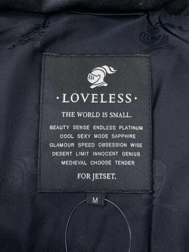 画像：LOVELESSダウンジャケット/ジャケット/M/レーヨン/ダウン/BLK//無地/61f61-618-073