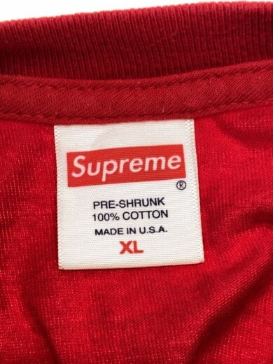 商品画像：22ss/naomi tee/Tシャツ/XL/コットン/RED 3