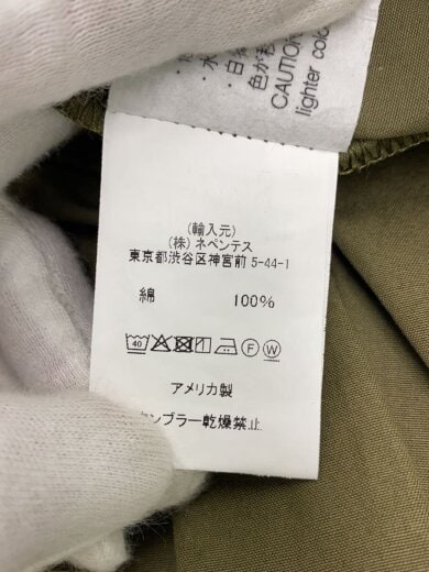 商品画像：fowl vest/coated cotton cloth/ベスト/XS/コットン/KHK 4