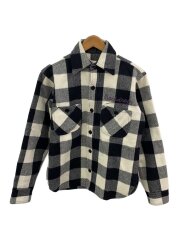 バッファローチェックCPOシャツジャケット/L/ウール/BLK/チェック/10AW-BD-S02A