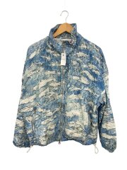 J-ALSTON/トロンプルイユ/デニム転写/ジャケット/44/レーヨン/IDG/プリント/A12849