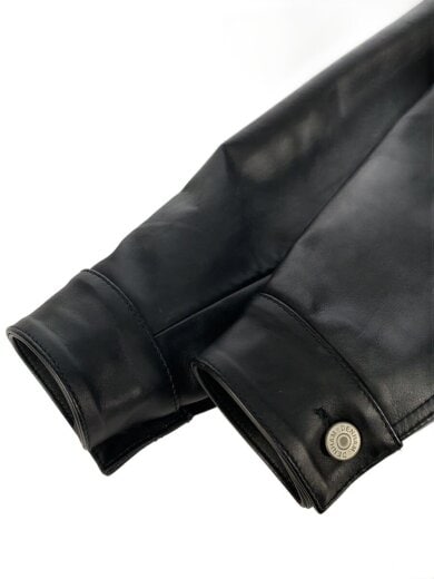 商品画像：レザージャケット・ブルゾン/--/レザー/BLK/01-24-10-25-006 6