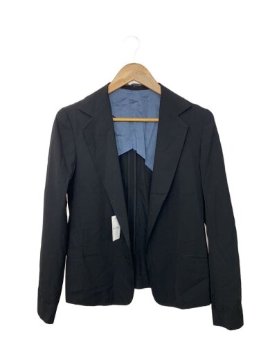 商品画像：テーラードジャケット/3/ウール/BLK/無地/YH-J29-100/フロントパーツ欠品 1