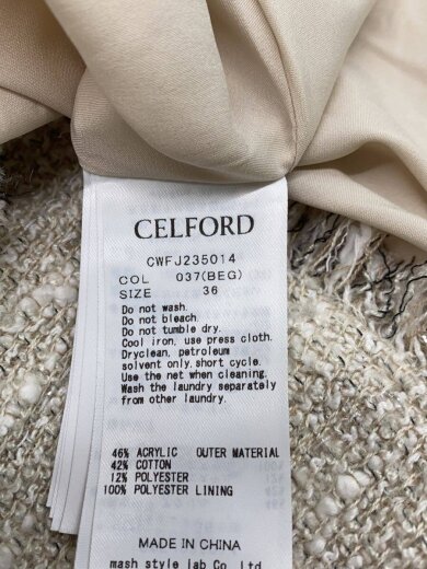 商品画像：ジャケット/36/ツイード/GRY/CWFJ235014 3