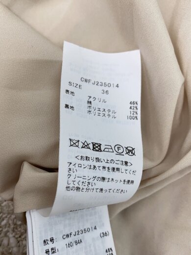 商品画像：ジャケット/36/ツイード/GRY/CWFJ235014 4