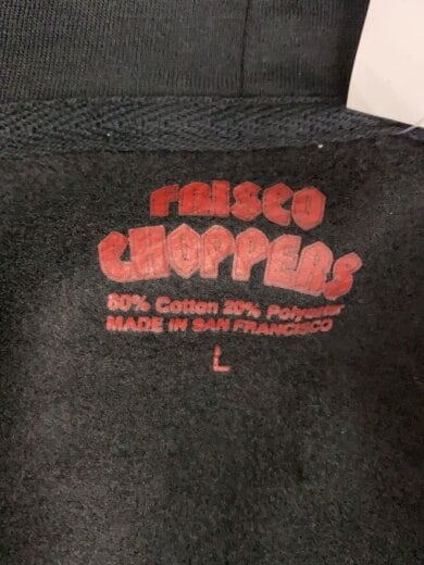 商品画像：frisco choppers/フリスコチョッパー/パーカー/L/コットン/BLK/プリント 3