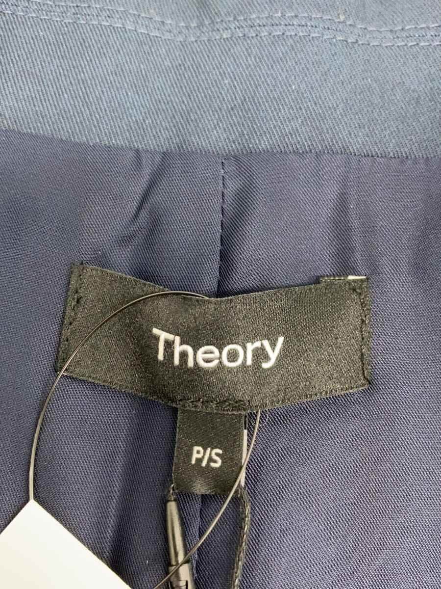 theory / ジレベスト/S/コットン/NVY/無地/01-3204105-896-914/BOXY OS VEST TWIS