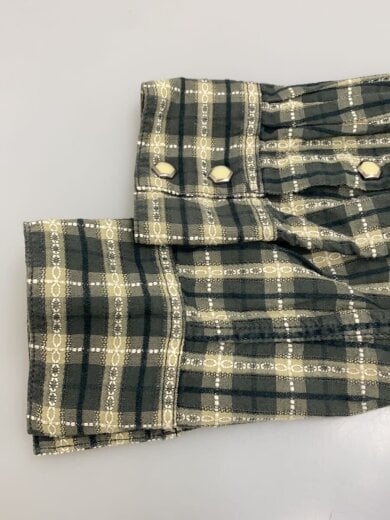 商品画像：長袖シャツ/40/コットン/BLK/チェック 5