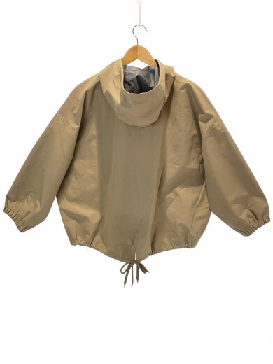 商品画像：3レイヤー/フード付きジャケット/S/ポリエステル/BEG/dt-a0649 2