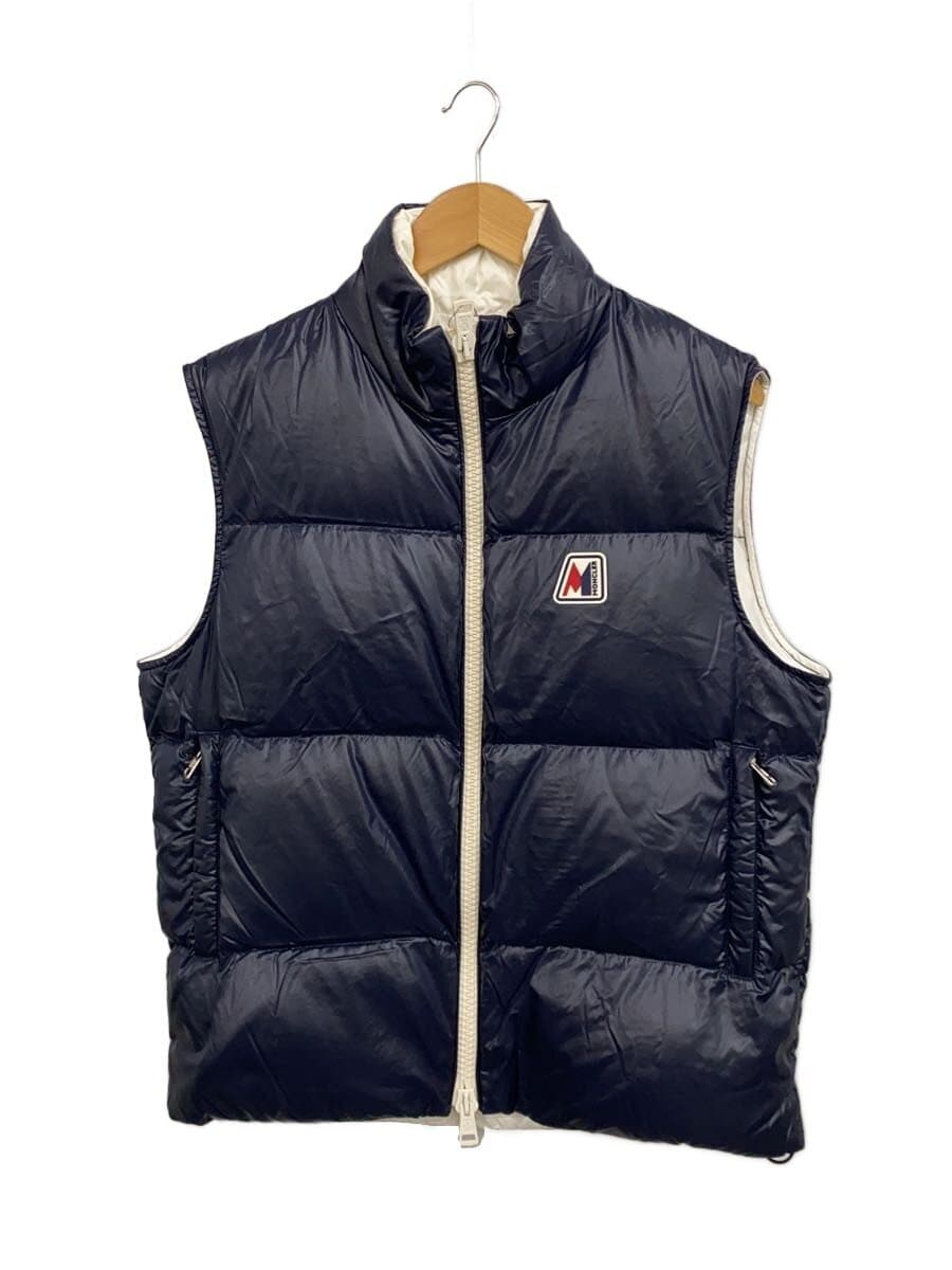 MONCLER / ダウンベスト/3/ナイロン/NVY