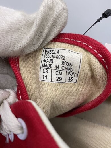 商品画像：ローカットスニーカー/29cm/RED/v95cla 5