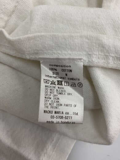 商品画像：長袖Tシャツ/M/コットン/WHT/23AW 4