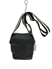 ショルダーバッグ/レザー/BLK/TABIO-N GV HE