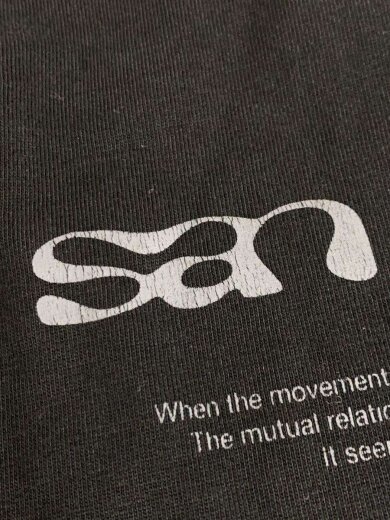 商品画像：Tシャツ/--/コットン/BLK 7