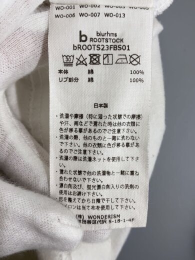 商品画像：Bshop別注/長袖Tシャツ/--/コットン/WHT/broots23fbs01 5